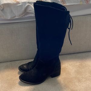 BORN Knee High Black Boots
